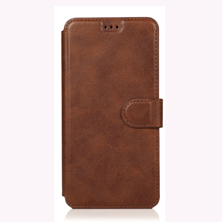 For Samsung Galaxy A70 Calf Texture Magnetic Buckle Horizontal Flip Leather Case with Holder & Card Slots & Wallet & Photo Frame
