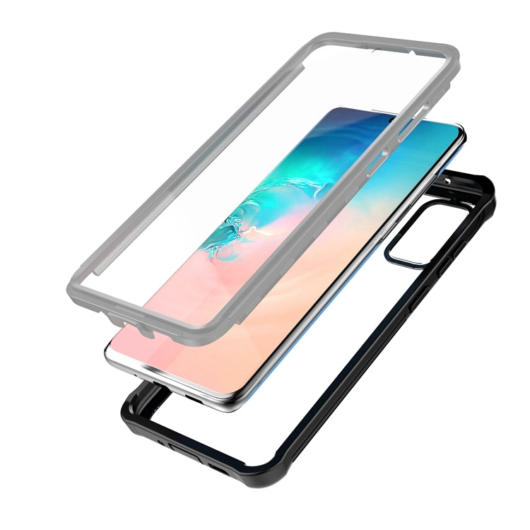 For Samsung Galaxy S20 5G Life Waterproof Dustproof Shockproof Transparent Acrylic Case(Black)