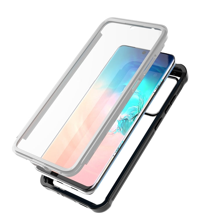 For Samsung Galaxy S20 Ultra Life Waterproof Dustproof Shockproof Transparent Acrylic Case(Black)