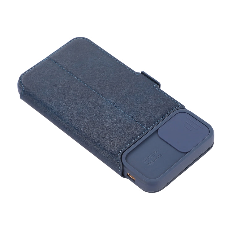 Push Window Double Buckle PU + Silicone Horizontal Flip Leather Case with Holder & Card Slot For iPhone 8 Plus & 7 Plus