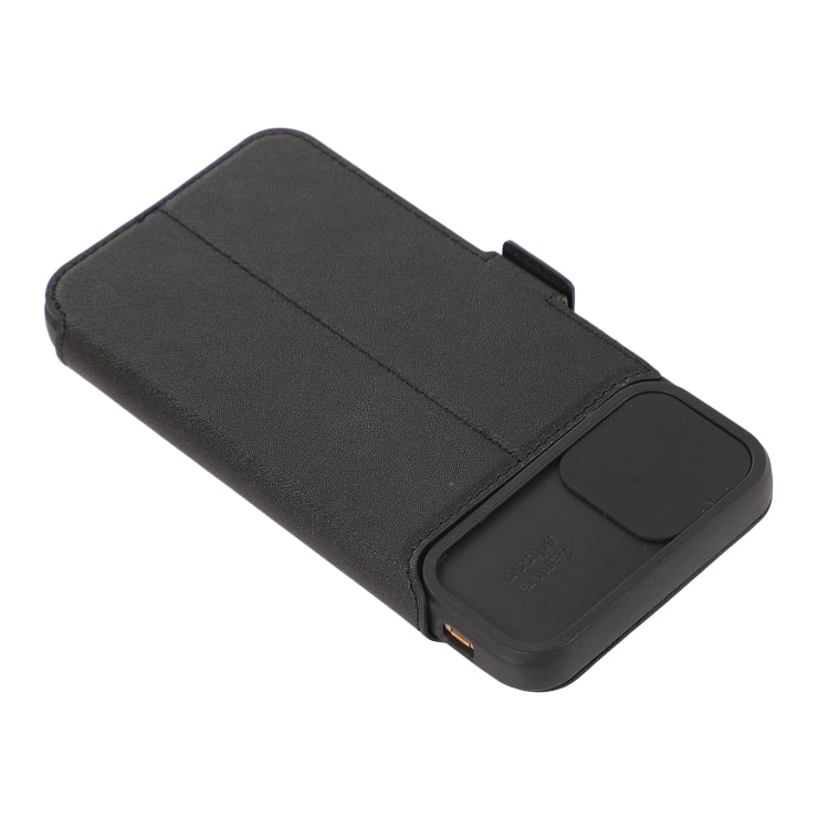 Push Window Double Buckle PU + Silicone Horizontal Flip Leather Case with Holder & Card Slot For iPhone 8 Plus & 7 Plus