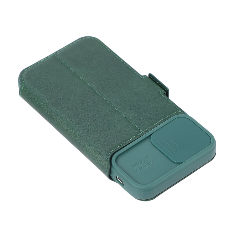 For iPhone X / XS Push Window Double Buckle PU + Silicone Horizontal Flip Leather Case with Holder & Card Slot
