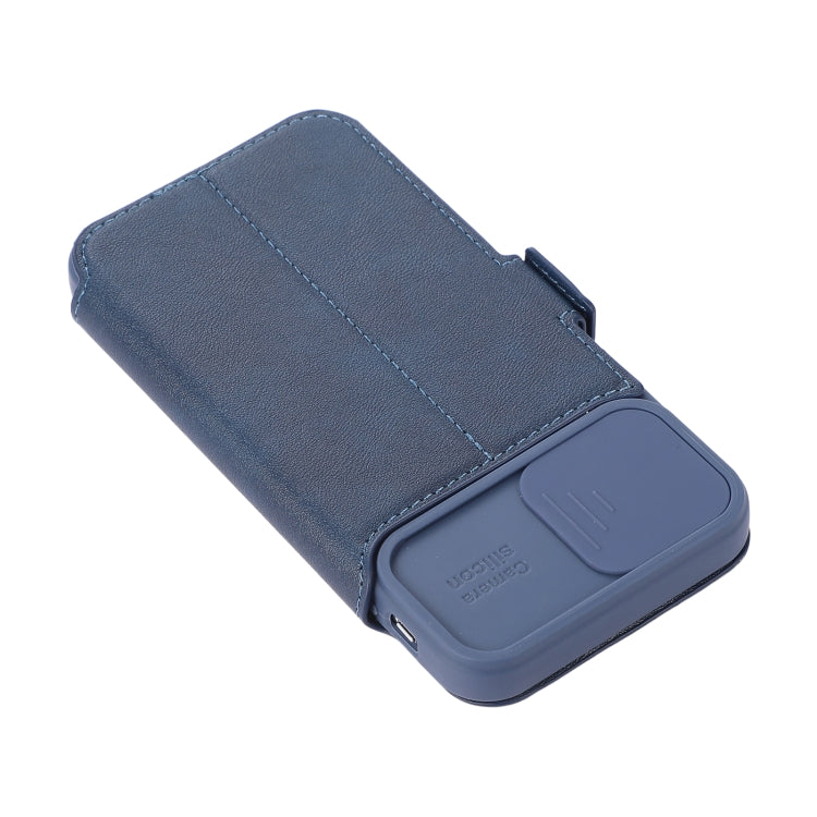 For iPhone X / XS Push Window Double Buckle PU + Silicone Horizontal Flip Leather Case with Holder & Card Slot