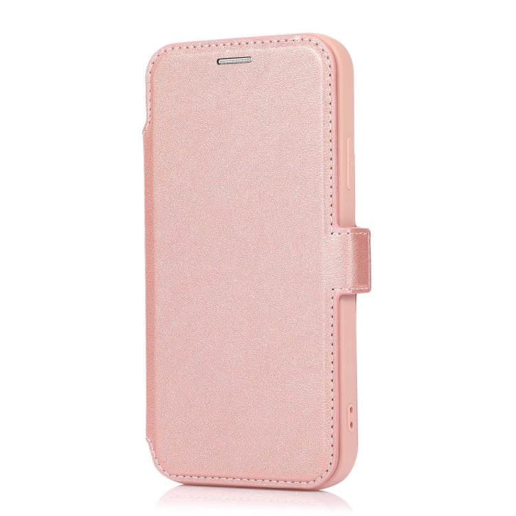 For iPhone XR Push Window Double Buckle PU + Silicone Horizontal Flip Leather Case with Holder & Card Slot