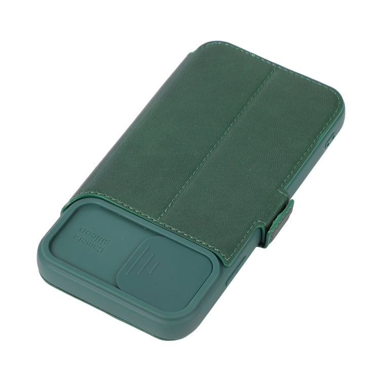 For iPhone XR Push Window Double Buckle PU + Silicone Horizontal Flip Leather Case with Holder & Card Slot
