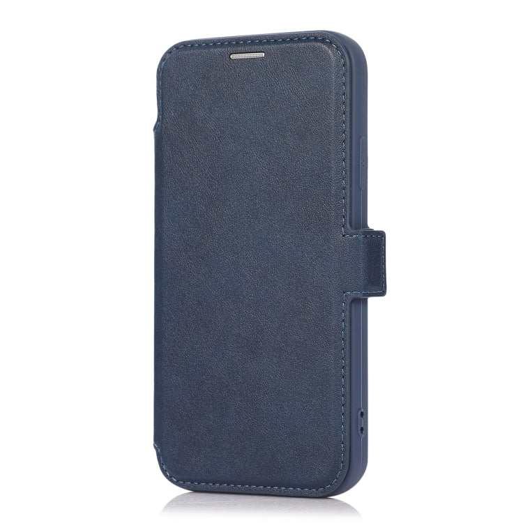 For iPhone XR Push Window Double Buckle PU + Silicone Horizontal Flip Leather Case with Holder & Card Slot