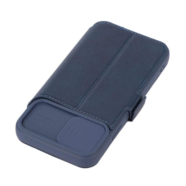 For iPhone XR Push Window Double Buckle PU + Silicone Horizontal Flip Leather Case with Holder & Card Slot