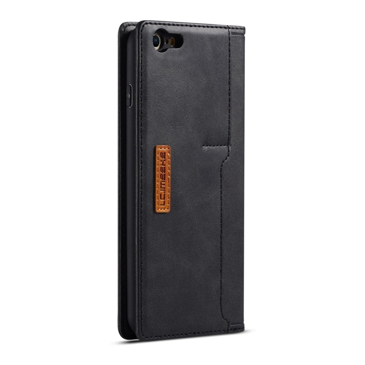 For iPhone 6 / 6s LC.IMEEKE LC-001 Series PU + TPU Color Matching Frosted Horizontal Flip Leather Case with Holder & Card Slot
