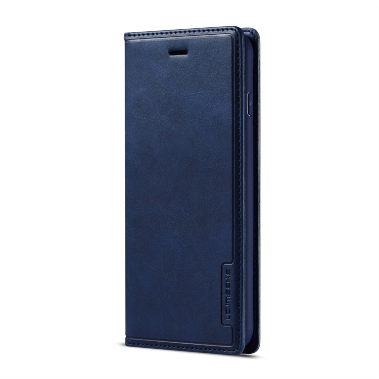For iPhone 6 / 6s LC.IMEEKE LC-001 Series PU + TPU Color Matching Frosted Horizontal Flip Leather Case with Holder & Card Slot