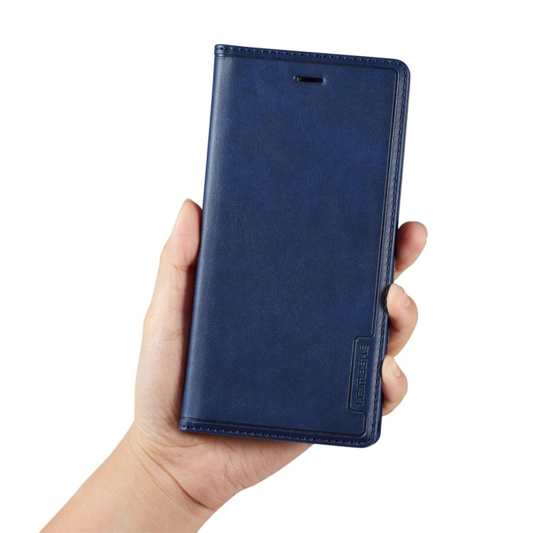 For iPhone 6 / 6s LC.IMEEKE LC-001 Series PU + TPU Color Matching Frosted Horizontal Flip Leather Case with Holder & Card Slot