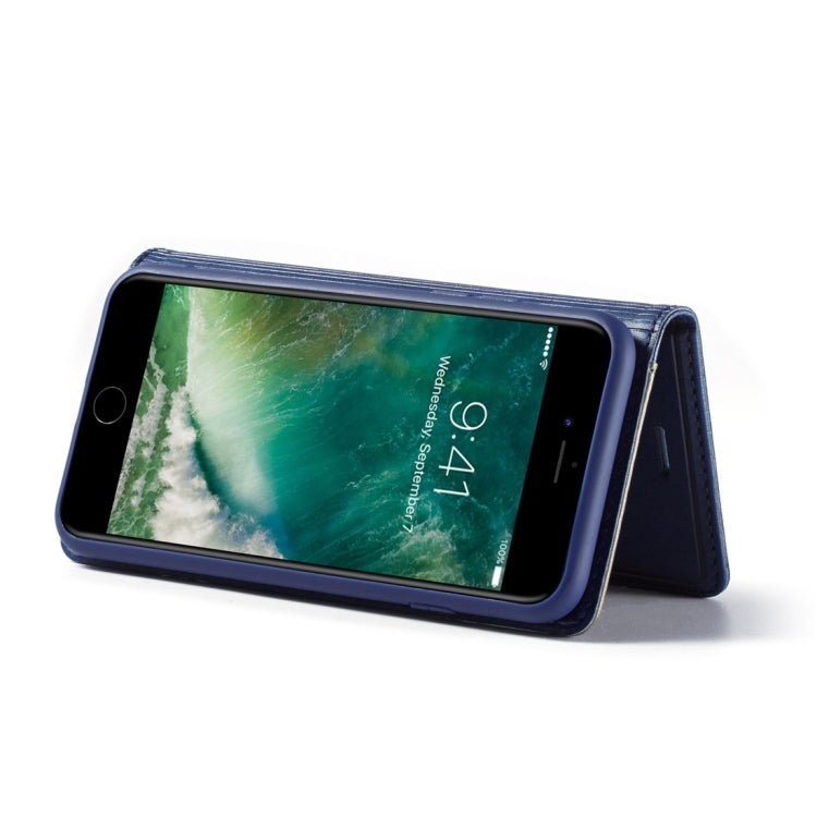 For iPhone 7 / 8 LC.IMEEKE LC-001 Series PU + TPU Color Matching Frosted Horizontal Flip Leather Case with Holder & Card Slot