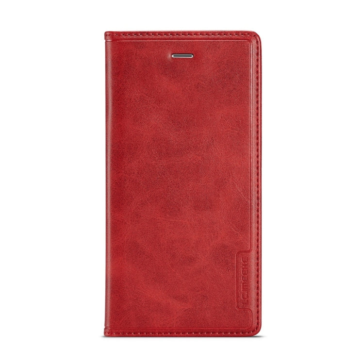 For iPhone 7 Plus / 8 Plus LC.IMEEKE LC-001 Series PU + TPU Color Matching Frosted Horizontal Flip Leather Case with Holder & Card Slot