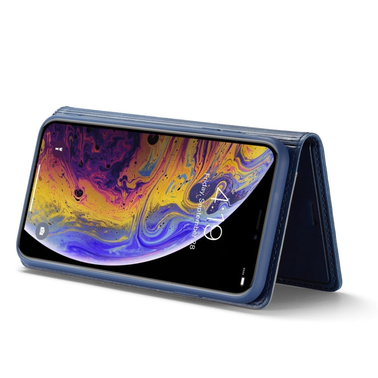 For iPhone XS Max LC.IMEEKE LC-001 Series PU + TPU Color Matching Frosted Horizontal Flip Leather Case with Holder & Card Slot