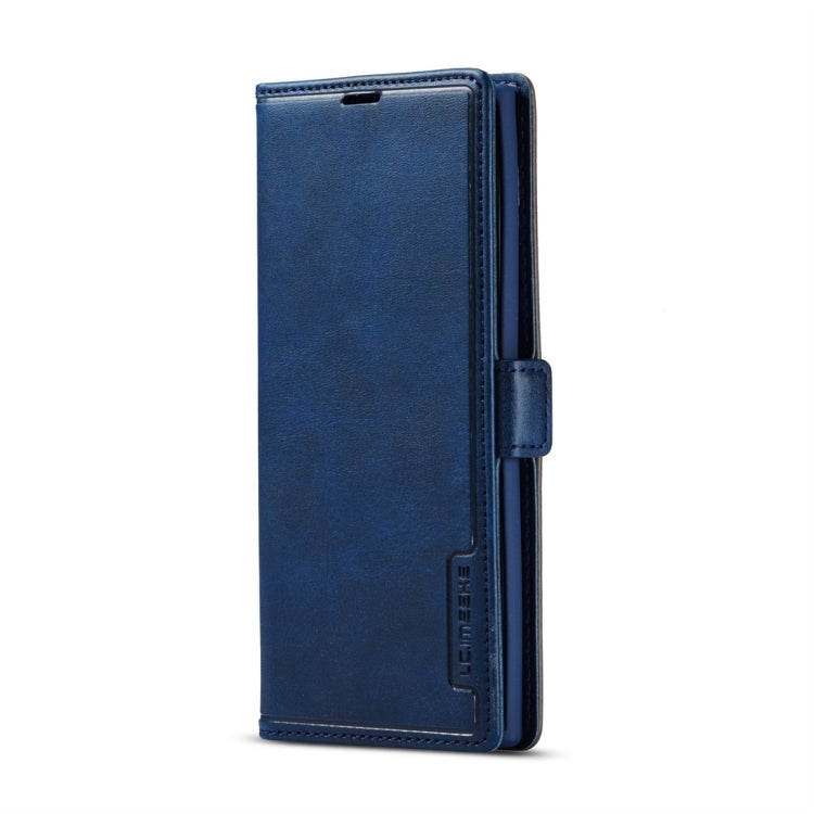 For Galaxy Note 10 LC.IMEEKE LC-001 Series PU + TPU Color Matching Frosted Horizontal Flip Leather Case with Holder & Card Slot