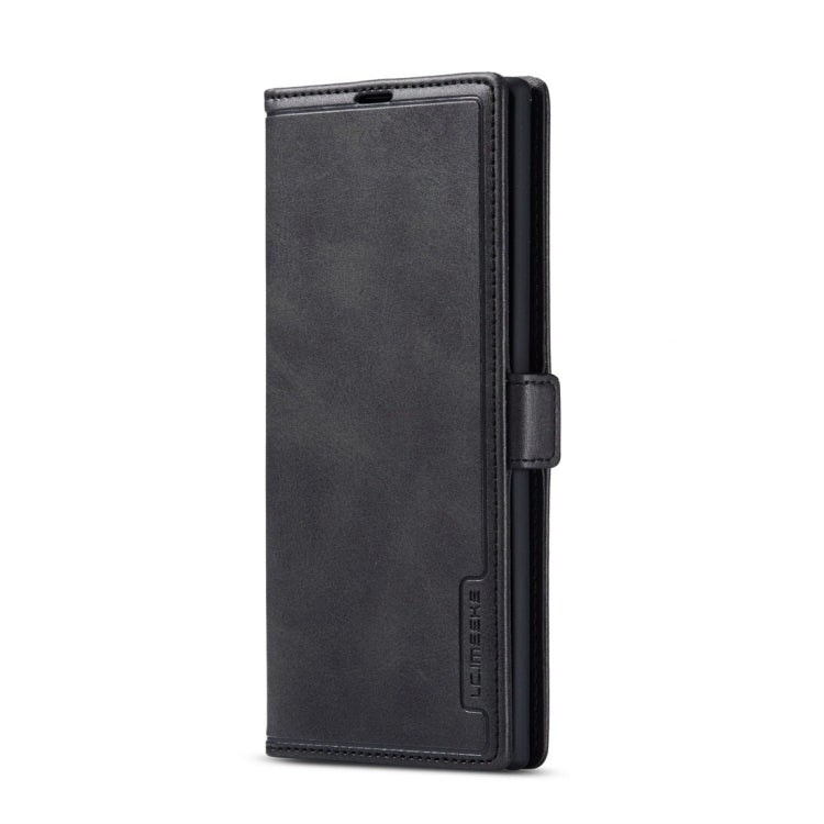For Galaxy Note 10+ LC.IMEEKE LC-001 Series PU + TPU Color Matching Frosted Horizontal Flip Leather Case with Holder & Card Slot