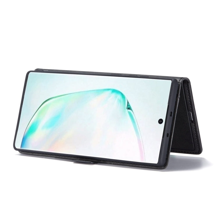For Galaxy Note 10+ LC.IMEEKE LC-001 Series PU + TPU Color Matching Frosted Horizontal Flip Leather Case with Holder & Card Slot