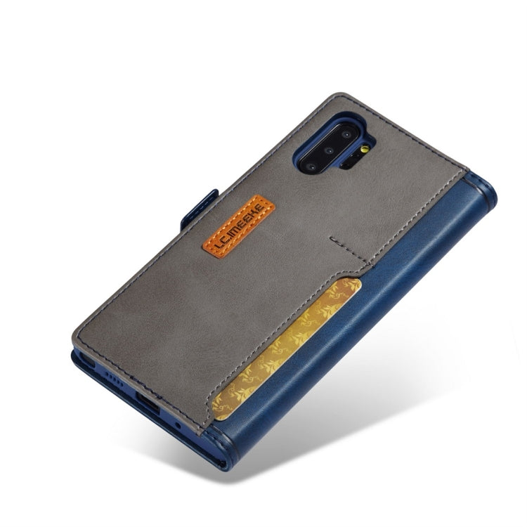For Galaxy Note 10+ LC.IMEEKE LC-001 Series PU + TPU Color Matching Frosted Horizontal Flip Leather Case with Holder & Card Slot