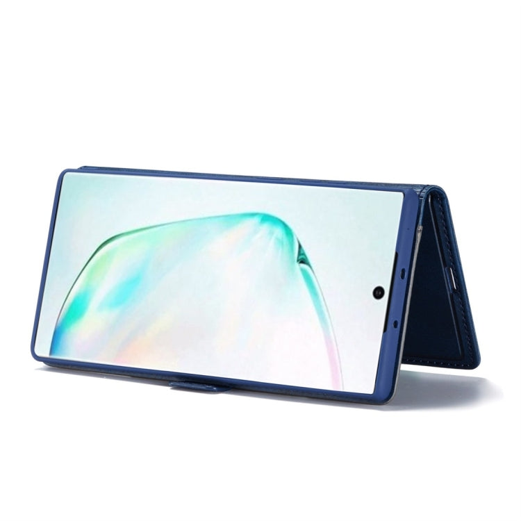 For Galaxy Note 10+ LC.IMEEKE LC-001 Series PU + TPU Color Matching Frosted Horizontal Flip Leather Case with Holder & Card Slot