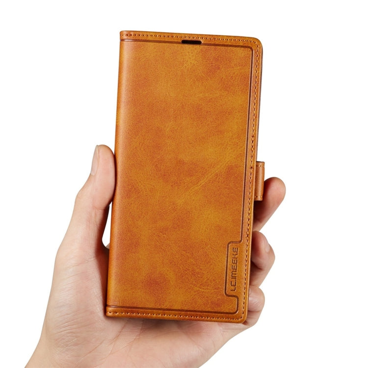 For Galaxy Note 10+ LC.IMEEKE LC-001 Series PU + TPU Color Matching Frosted Horizontal Flip Leather Case with Holder & Card Slot