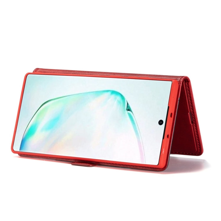 For Galaxy Note 10+ LC.IMEEKE LC-001 Series PU + TPU Color Matching Frosted Horizontal Flip Leather Case with Holder & Card Slot