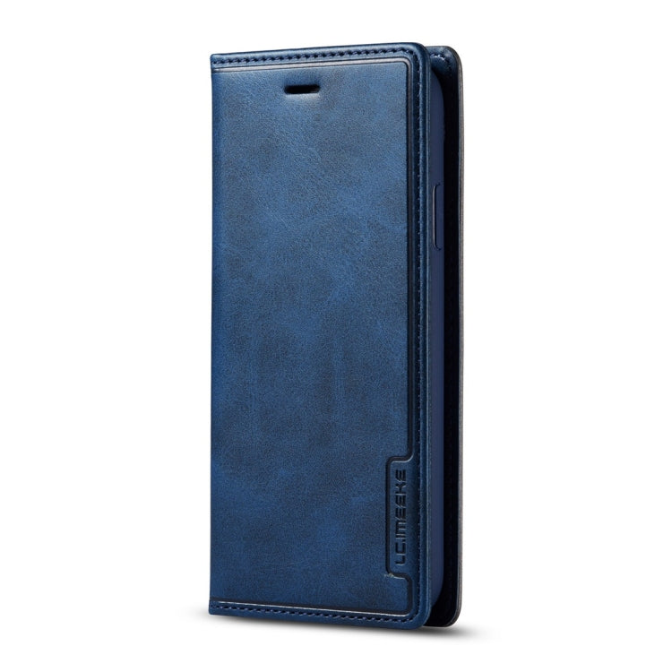 For iPhone 11 LC.IMEEKE LC-001 Series PU + TPU Color Matching Frosted Horizontal Flip Leather Case with Holder & Card Slot