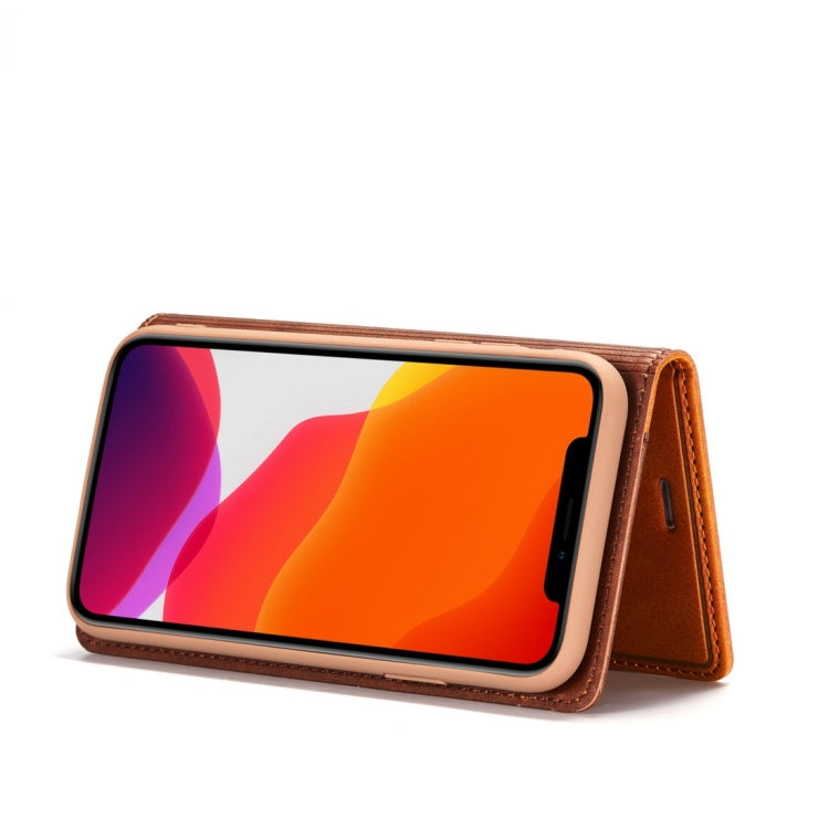 For iPhone 11 LC.IMEEKE LC-001 Series PU + TPU Color Matching Frosted Horizontal Flip Leather Case with Holder & Card Slot