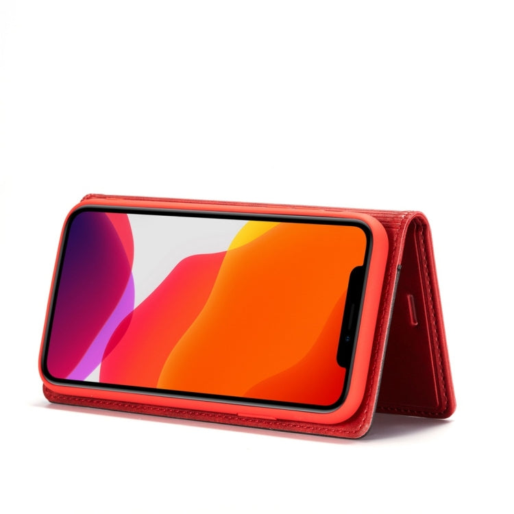For iPhone 11 LC.IMEEKE LC-001 Series PU + TPU Color Matching Frosted Horizontal Flip Leather Case with Holder & Card Slot