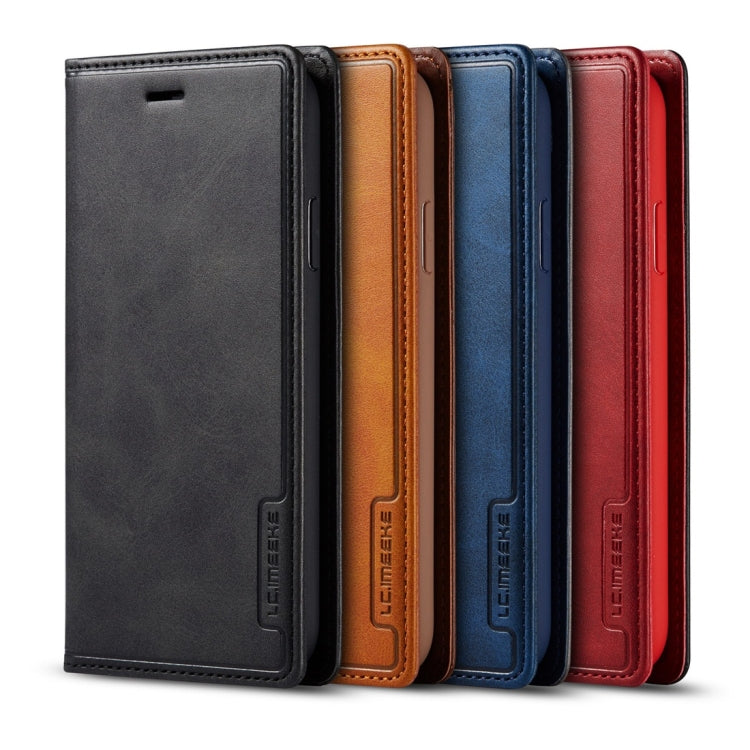 For iPhone 11 Pro LC.IMEEKE LC-001 Series PU + TPU Color Matching Frosted Horizontal Flip Leather Case with Holder & Card Slot