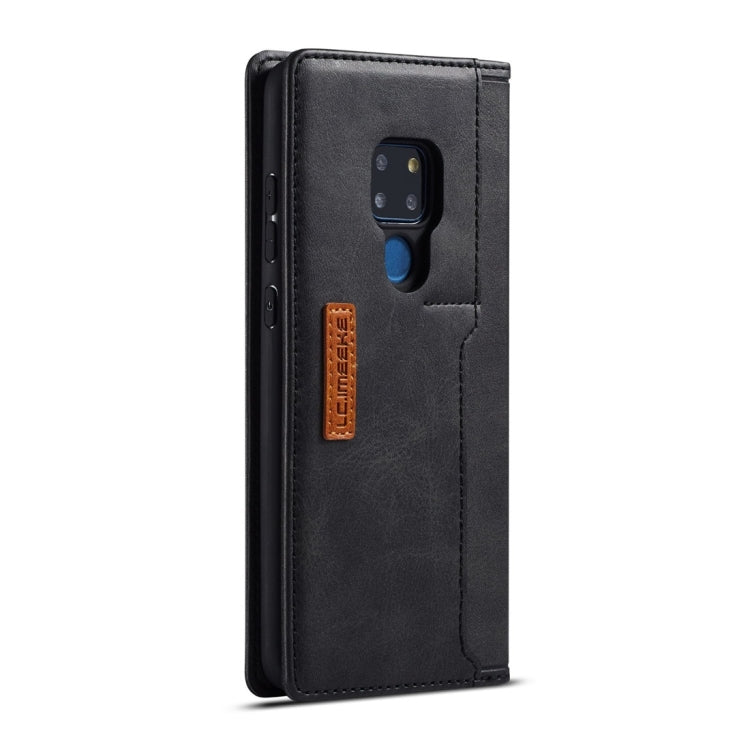 For Huawei Mate 20 LC.IMEEKE LC-001 Series PU + TPU Color Matching Frosted Horizontal Flip Leather Case with Holder & Card Slot
