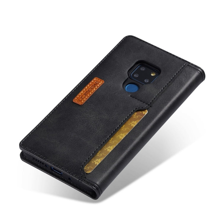 For Huawei Mate 20 LC.IMEEKE LC-001 Series PU + TPU Color Matching Frosted Horizontal Flip Leather Case with Holder & Card Slot