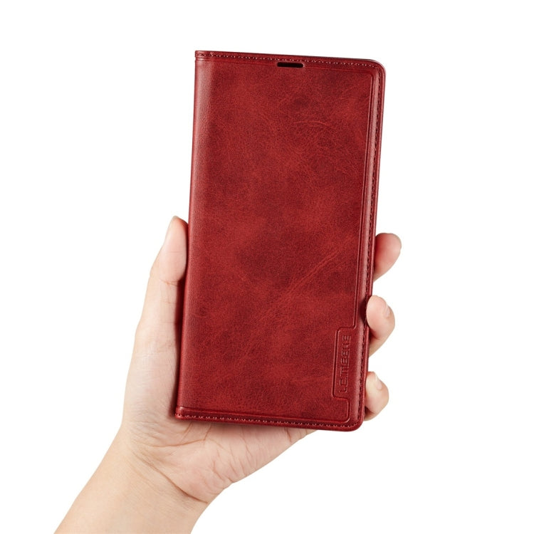 For Huawei Mate 20 LC.IMEEKE LC-001 Series PU + TPU Color Matching Frosted Horizontal Flip Leather Case with Holder & Card Slot