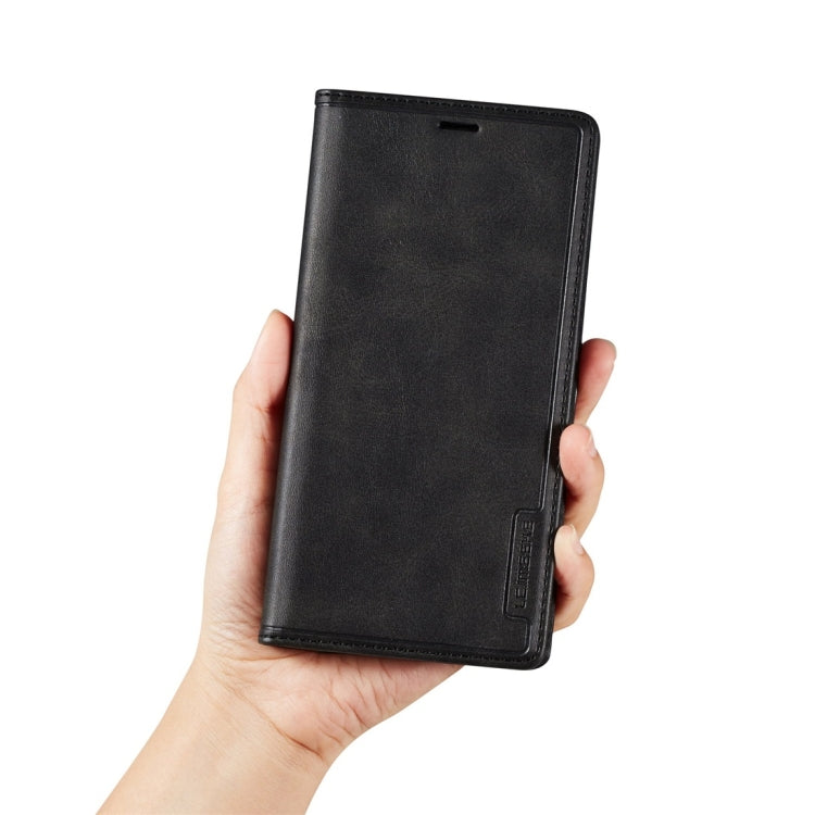 For Huawei Mate 20 Lite LC.IMEEKE LC-001 Series PU + TPU Color Matching Frosted Horizontal Flip Leather Case with Holder & Card Slot