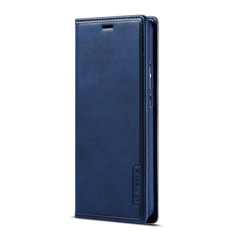 For Huawei Mate 20 Lite LC.IMEEKE LC-001 Series PU + TPU Color Matching Frosted Horizontal Flip Leather Case with Holder & Card Slot
