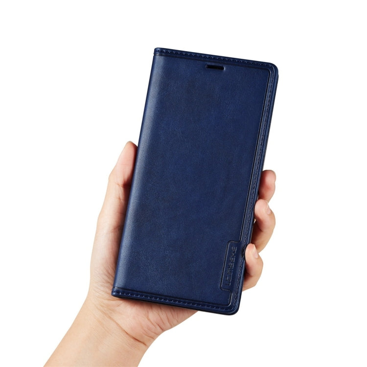 For Huawei Mate 20 Lite LC.IMEEKE LC-001 Series PU + TPU Color Matching Frosted Horizontal Flip Leather Case with Holder & Card Slot