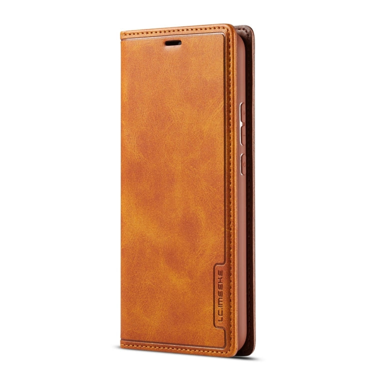 For Huawei Mate 20 Lite LC.IMEEKE LC-001 Series PU + TPU Color Matching Frosted Horizontal Flip Leather Case with Holder & Card Slot