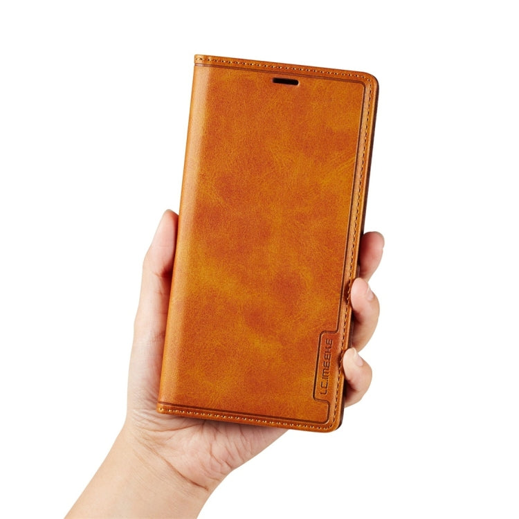 For Huawei Mate 20 Lite LC.IMEEKE LC-001 Series PU + TPU Color Matching Frosted Horizontal Flip Leather Case with Holder & Card Slot