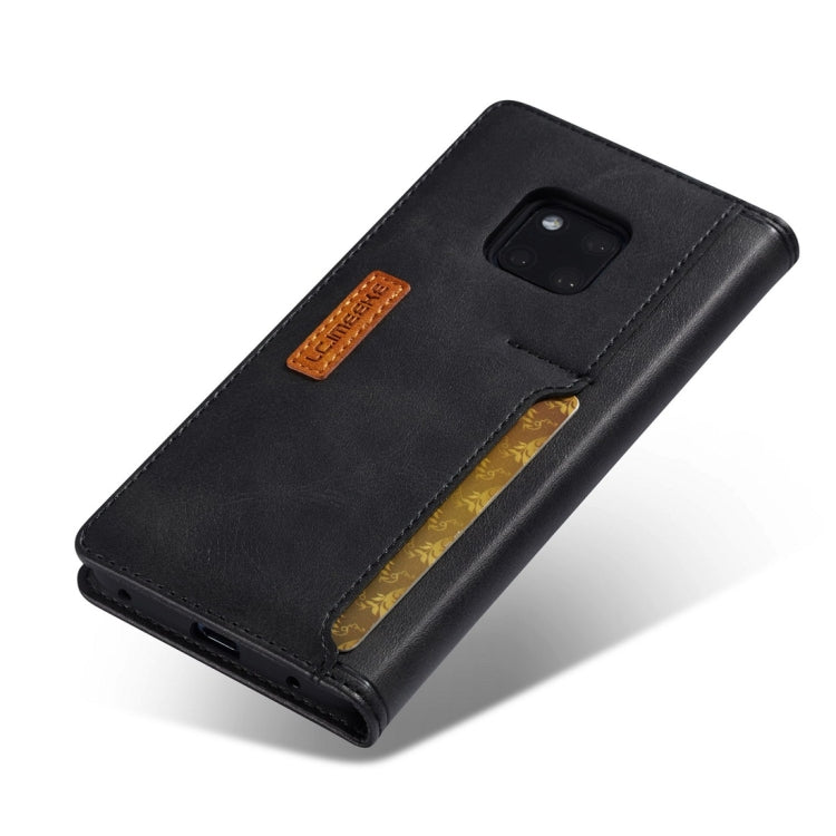 For Huawei Mate 20 Pro LC.IMEEKE LC-001 Series PU + TPU Color Matching Frosted Horizontal Flip Leather Case with Holder & Card Slot