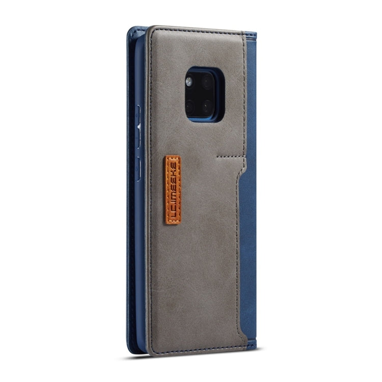 For Huawei Mate 20 Pro LC.IMEEKE LC-001 Series PU + TPU Color Matching Frosted Horizontal Flip Leather Case with Holder & Card Slot