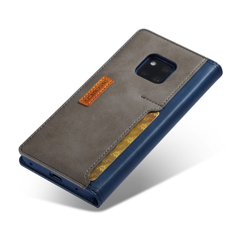For Huawei Mate 20 Pro LC.IMEEKE LC-001 Series PU + TPU Color Matching Frosted Horizontal Flip Leather Case with Holder & Card Slot