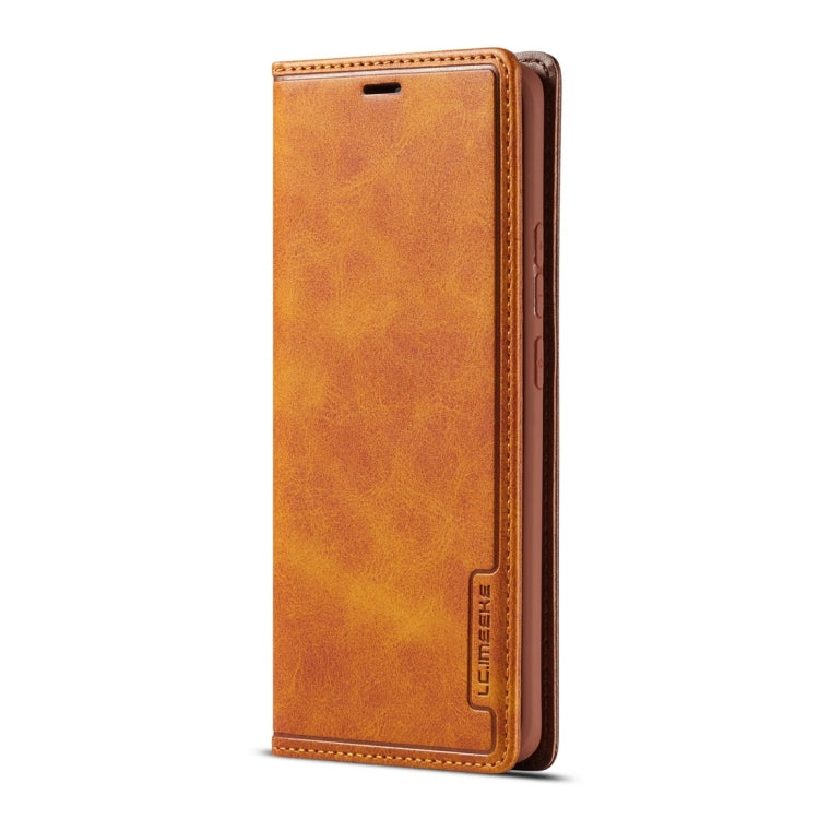 For Huawei Mate 20 Pro LC.IMEEKE LC-001 Series PU + TPU Color Matching Frosted Horizontal Flip Leather Case with Holder & Card Slot