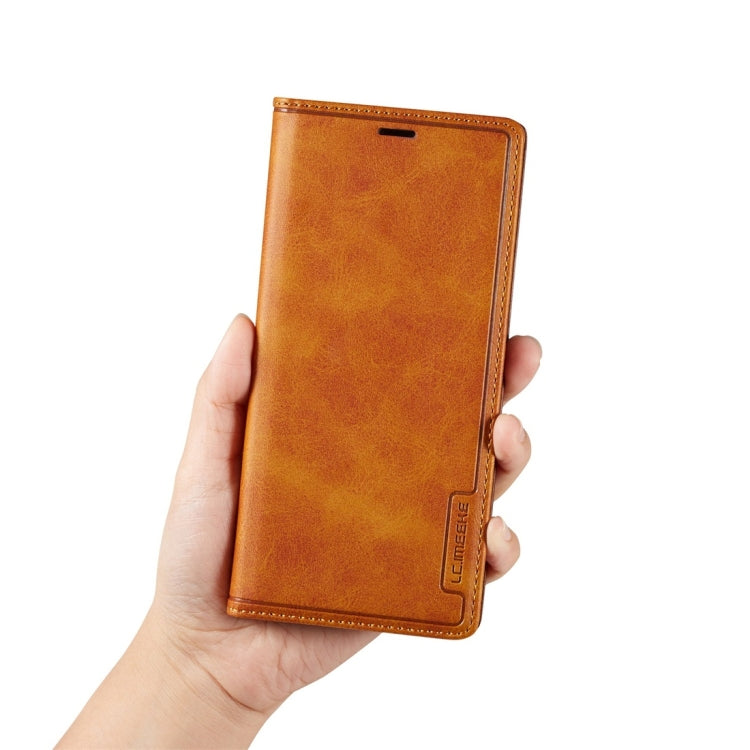 For Huawei Mate 20 Pro LC.IMEEKE LC-001 Series PU + TPU Color Matching Frosted Horizontal Flip Leather Case with Holder & Card Slot