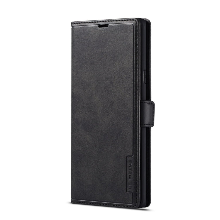 For Galaxy Note 9 LC.IMEEKE LC-001 Series PU + TPU Color Matching Frosted Horizontal Flip Leather Case with Holder & Card Slot