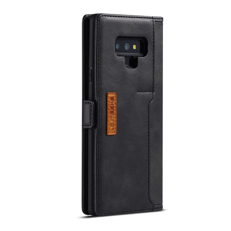 For Galaxy Note 9 LC.IMEEKE LC-001 Series PU + TPU Color Matching Frosted Horizontal Flip Leather Case with Holder & Card Slot