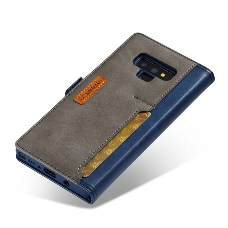 For Galaxy Note 9 LC.IMEEKE LC-001 Series PU + TPU Color Matching Frosted Horizontal Flip Leather Case with Holder & Card Slot