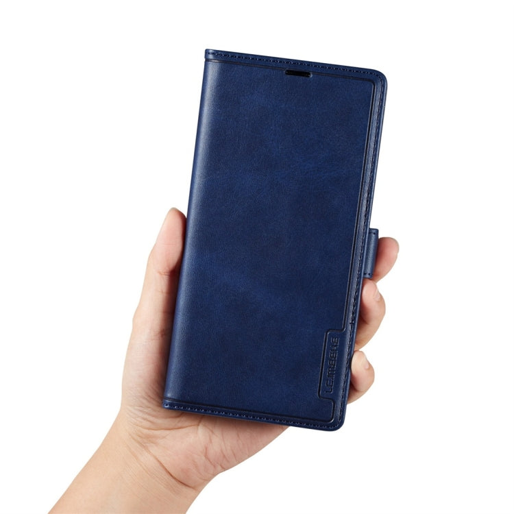 For Galaxy Note 9 LC.IMEEKE LC-001 Series PU + TPU Color Matching Frosted Horizontal Flip Leather Case with Holder & Card Slot