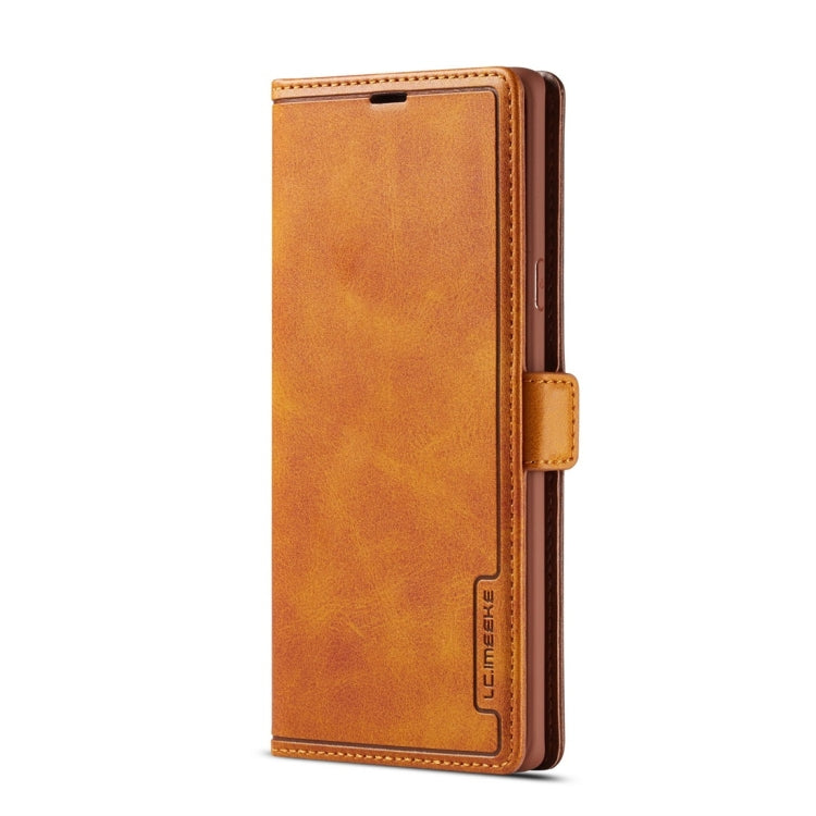 For Galaxy Note 9 LC.IMEEKE LC-001 Series PU + TPU Color Matching Frosted Horizontal Flip Leather Case with Holder & Card Slot