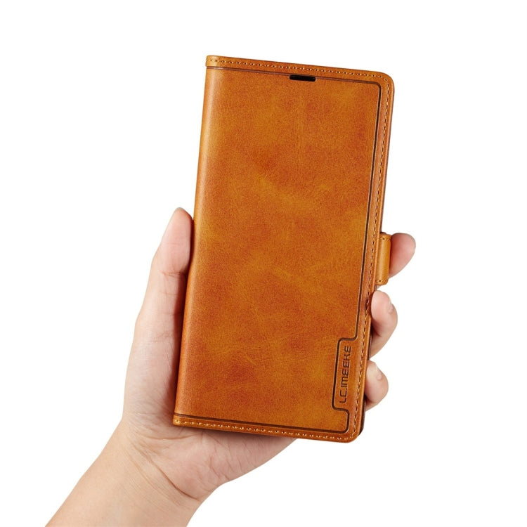 For Galaxy Note 9 LC.IMEEKE LC-001 Series PU + TPU Color Matching Frosted Horizontal Flip Leather Case with Holder & Card Slot