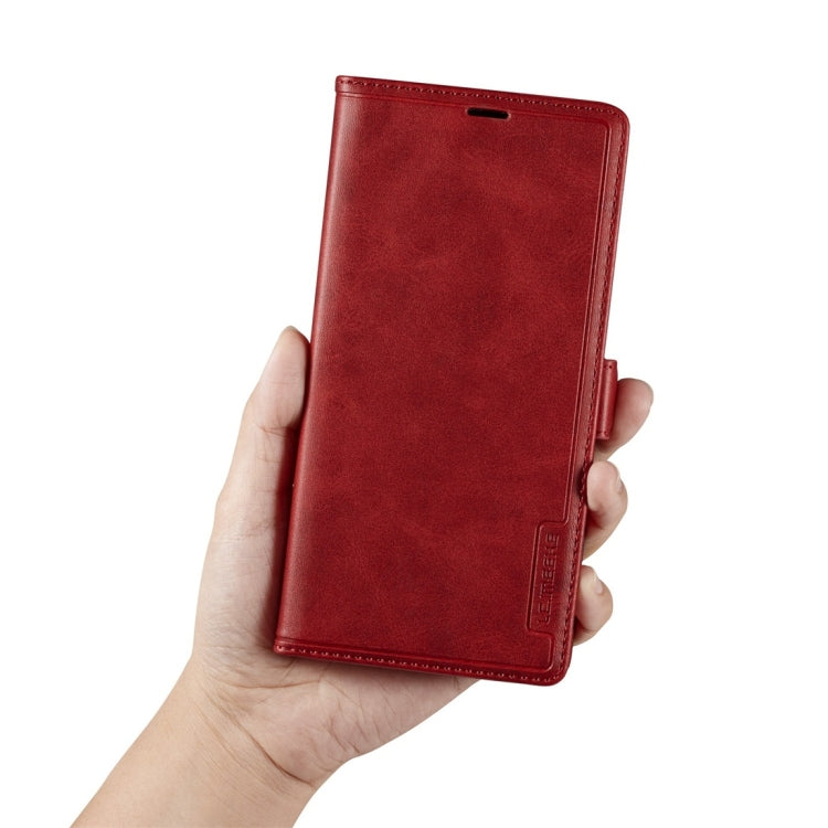 For Galaxy Note 9 LC.IMEEKE LC-001 Series PU + TPU Color Matching Frosted Horizontal Flip Leather Case with Holder & Card Slot