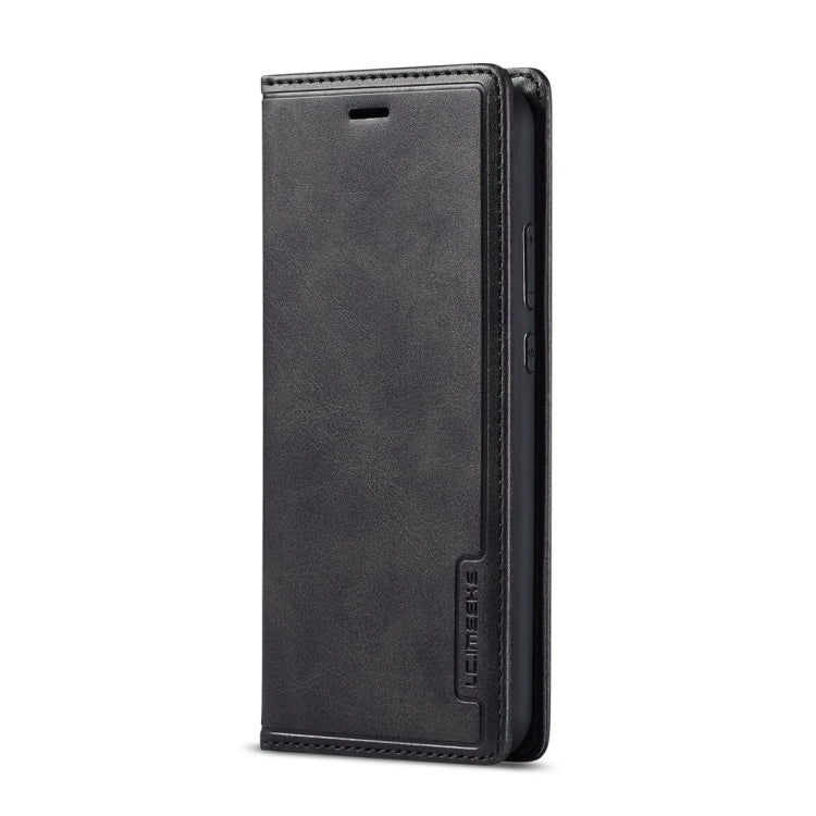 For Huawei P20 Lite LC.IMEEKE LC-001 Series PU + TPU Color Matching Frosted Horizontal Flip Leather Case with Holder & Card Slot