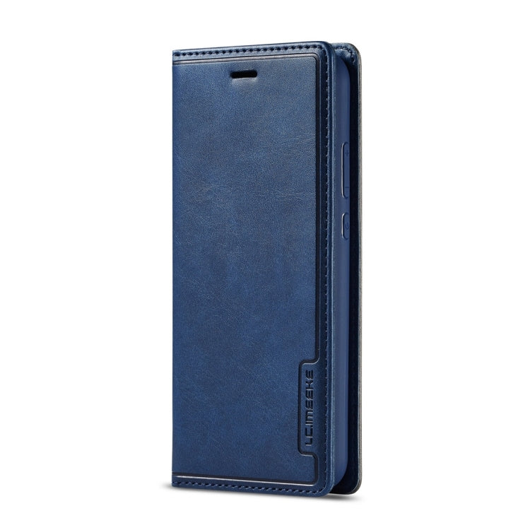 For Huawei P20 Lite LC.IMEEKE LC-001 Series PU + TPU Color Matching Frosted Horizontal Flip Leather Case with Holder & Card Slot